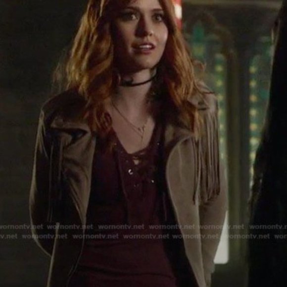 MOON RIVER by Anthropologie | Tan Suede Fringe Cowgirl Jacket - Picture 14 of 14